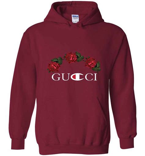 gucci champion hoodie collab|gucci hoodie original price.